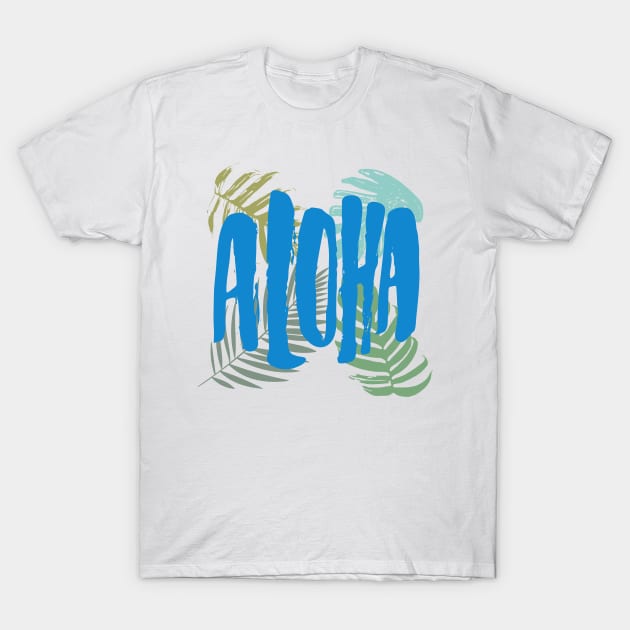 ALOHA,Hawaii greetings T-Shirt by zzzozzo